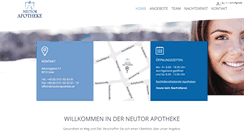 Desktop Screenshot of neutorapotheke.at